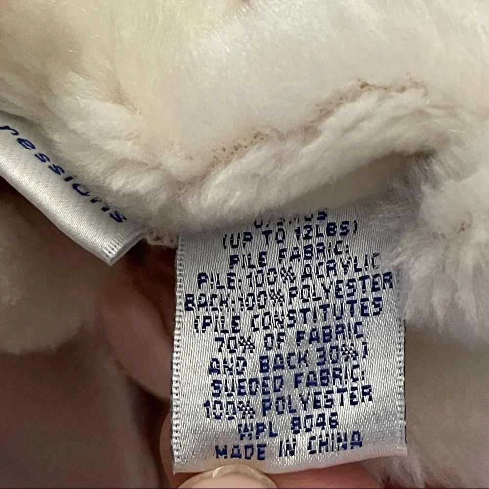 Snow suit baby 0-3 months sueded fabric pink bears‎